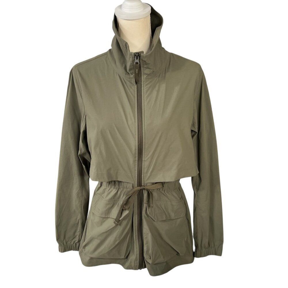 The North Face Women's Hooded Sightseer II Jacket Olive Green Size Medium